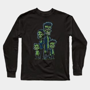 Zombie Family - 4 Long Sleeve T-Shirt